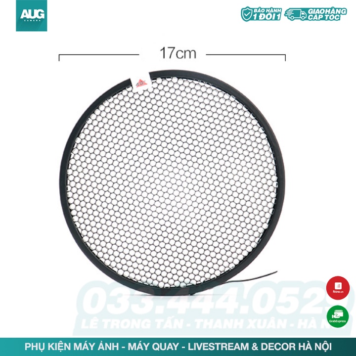 Bowen Mount - Lưới Tổ ong - Honeycomb 20cm cho chóa đèn studio - AUG Camera Hà nội