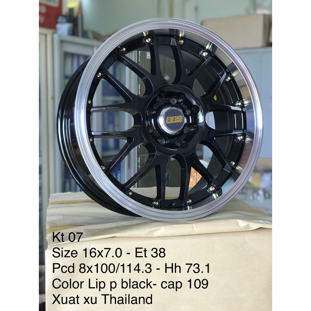 La zang mâm vành đúc ô tô 16inch 4 lỗ