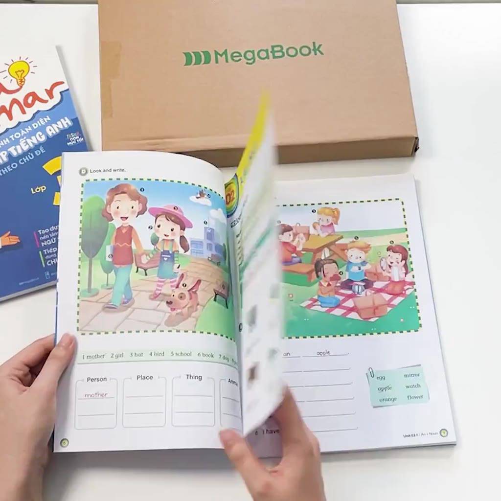 Sách Aha Grammar Bài tập bổ trợ toàn diện ngữ pháp Tiếng Anh lớp 3 theo chủ đề | BigBuy360 - bigbuy360.vn