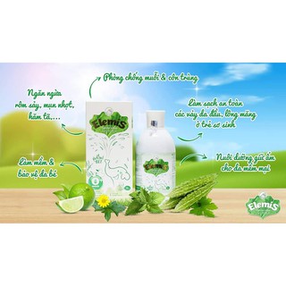 Combo 3 chai sữa tắm elemis cho bé