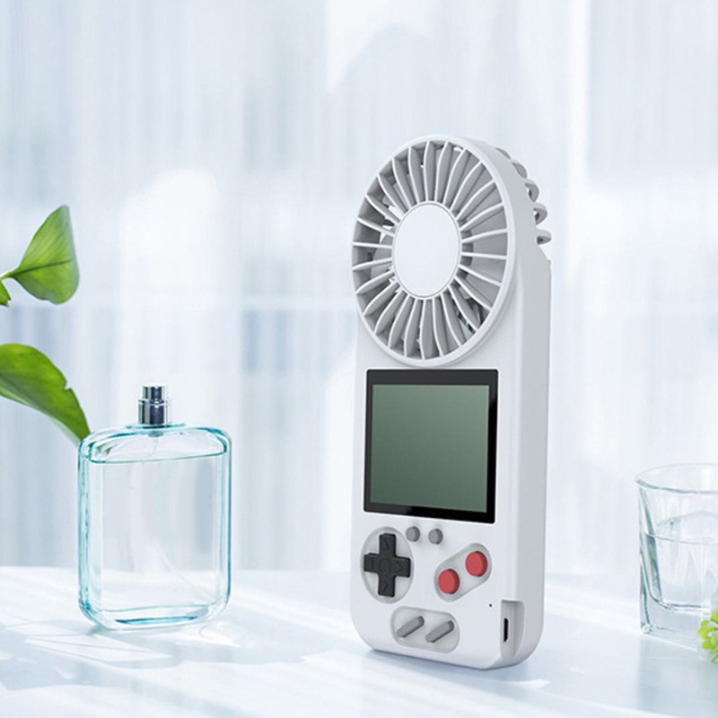 Máy Chơi Game Cầm Tay Kèm Quạt Mini 500 Trong 1