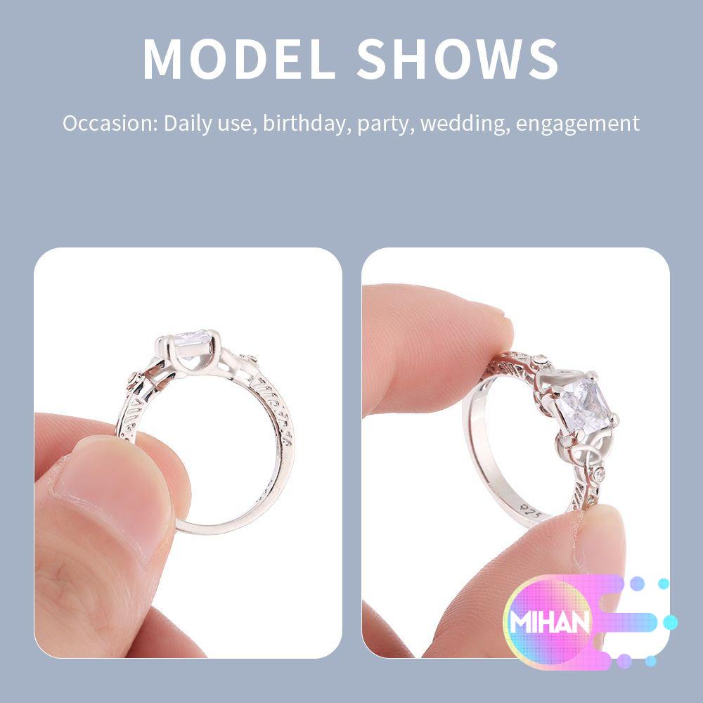 Nhẫn Đính Đá Zircon MIHAN1 Thời Trang Đơn Giản Làm Quà Tặng Cho Nữ