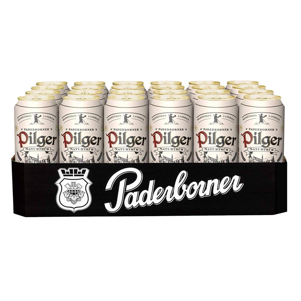 Bia Paderborner Pilger Original 5% – Lon 500ml – Thùng 24 Lon