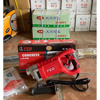 Bộ Máy đầm dùi betong cầm tay FEG - EG5130 ( cả dây ) => chuyên dùi đục bê tông