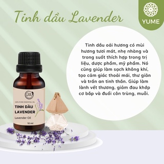 COMBO 2 CHAI TINH DẦU HOA LÀI, LAVENDER