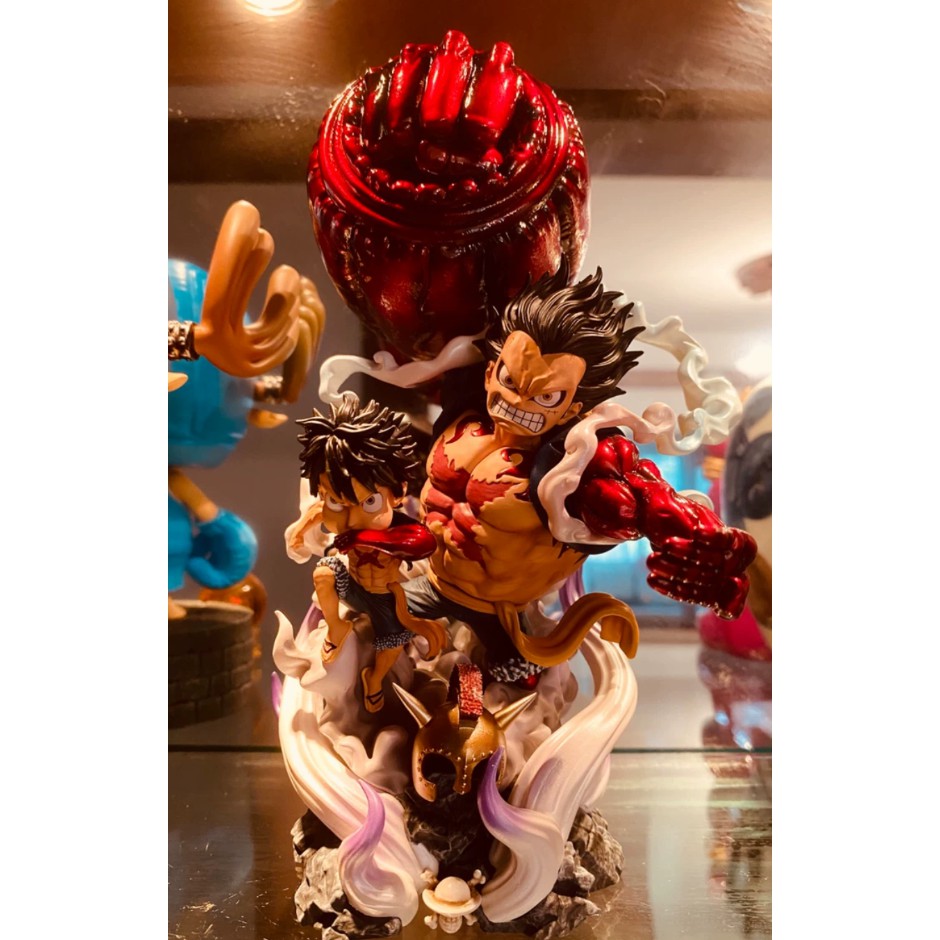 Mô hình One Piece Resin chính hãng - Luffy Gear 4 KC Studio