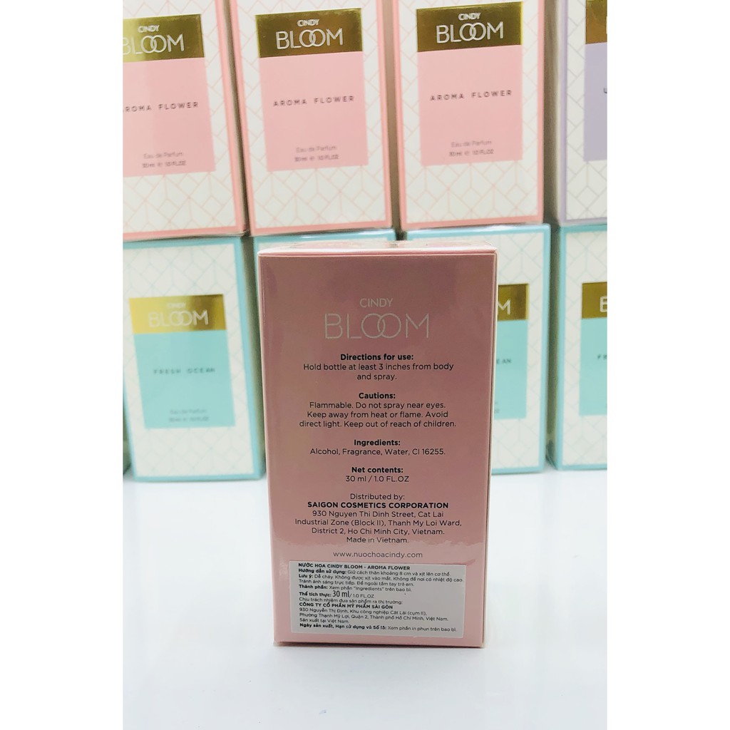 Nước Hoa Bloom 30ml hính Hãng Đủ Mùi | Thế Giới Skin Care