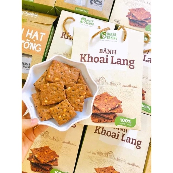 BÁNH KHOAI LANG - dành cho trẻ em, người tiểu đường, ăn kiêng, tập gym