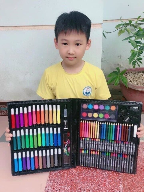 Bộ Sáp Màu 150 Chi Tiết Cho Bé🎨🎨🎨