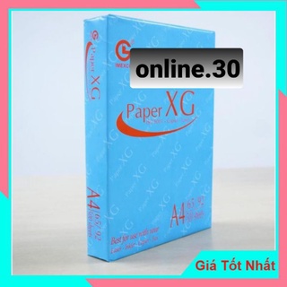 Giấy A4 xương Giang DL60/92/GSM (500 tờ/1ram)