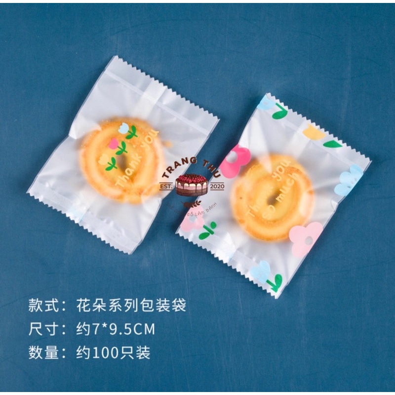 Túi đựng bánh qui 7x10cm