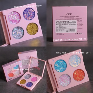 Nhũ mắt kim tuyến 4 ô cde kira sequin