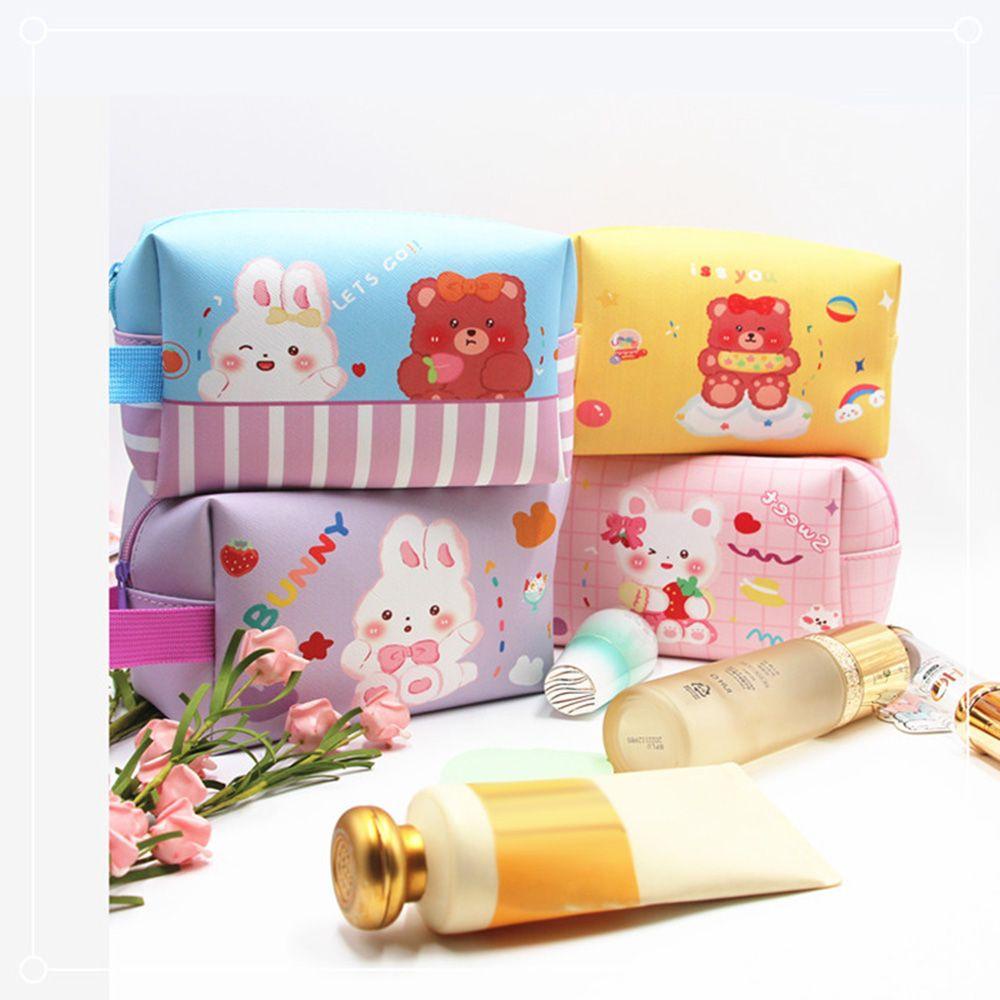 Túi Đựng Mỹ Phẩm Cỡ Lớn Họa Tiết Hoạt Hình Xinh Xắn