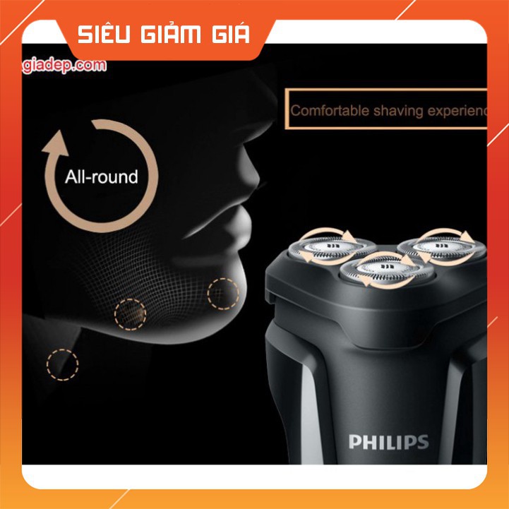 GIẢM GIÁ 50% Dao cạo râu Philips - Hàng hiệu cao cấp Series 1000 - Máy cạo râu điện tử Agiadep GIẢM GIÁ 50%