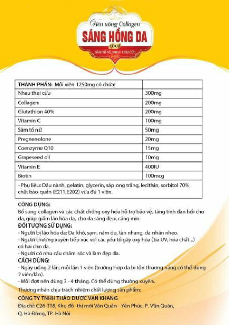 Viên uống collagen sáng hồng da coco ( 3 lọ x 15 viên/ lọ) | BigBuy360 - bigbuy360.vn