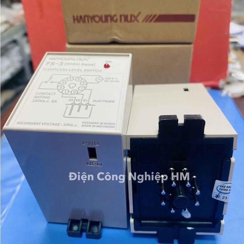 Relay Rơ Le báo mức nước Hanyoung FS-3A CHÍNH HÃNG