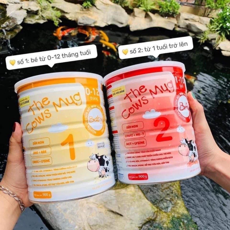 SỮA THE COWS MUG SỐ 2 (900g)