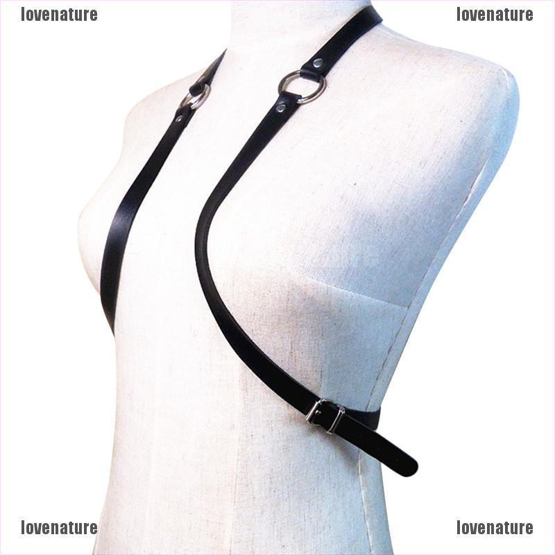 💥💥Đai đeo ngực bằng da tùy chỉnh phong cách Punk quyến rũ thời trang cho nam và nữ