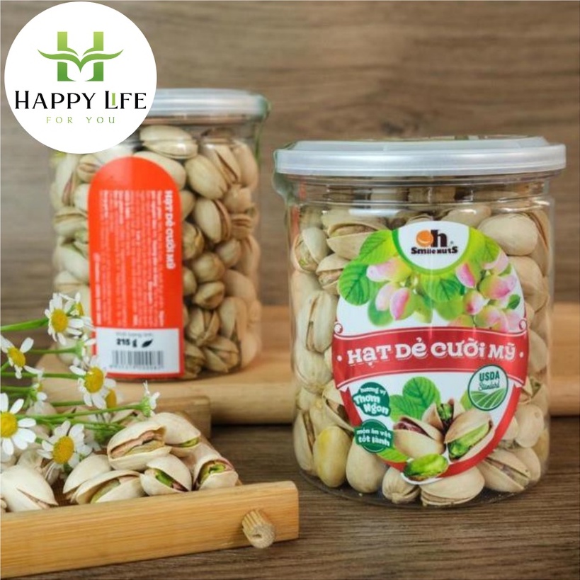 Hạt dẻ cười hộp 500g nhập khẩu từ Mỹ - Happy Life 4U