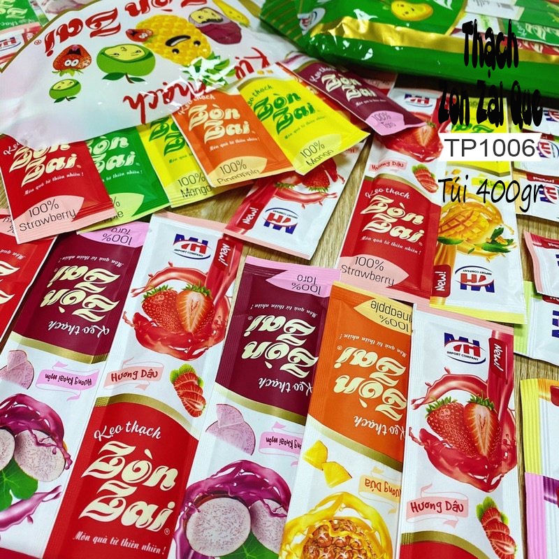 Thạch ZÒN ZAI túi 800gr
