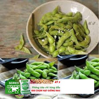 Gói 10 Hạt Giống Đậu Nành Edamame Ngọt Đậu To - BeSweet (Glycine max)
