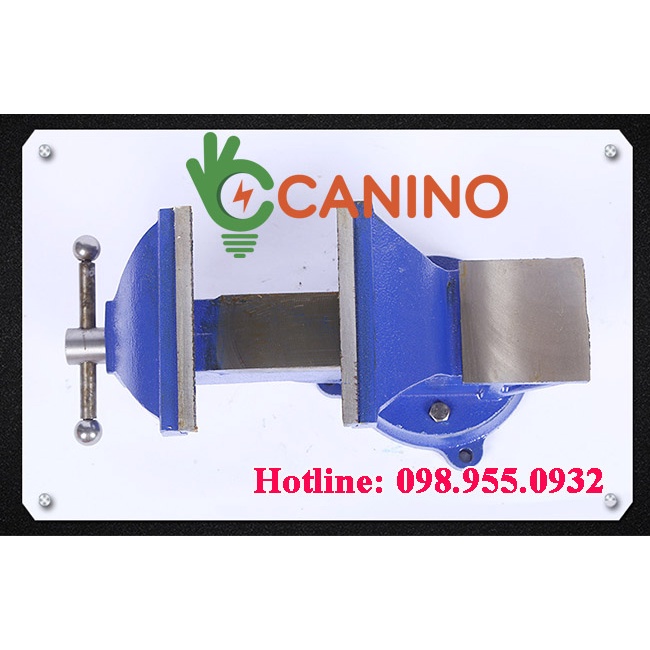 Ê tô bàn nguội Canino chân đế xoay 360 độ miệng kẹp 4icnh