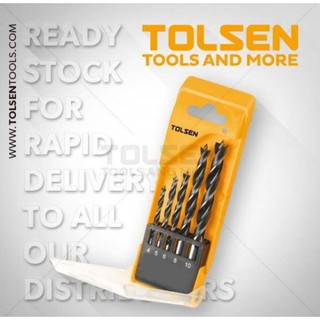 Bộ 5 cây khoan gỗ tolsen 75625