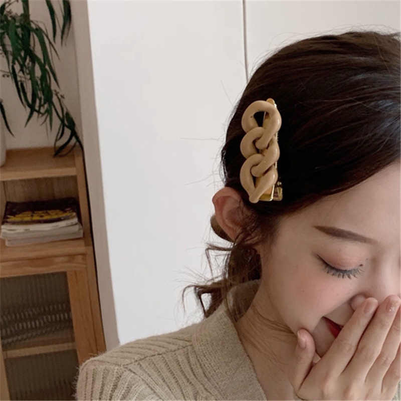 Dây cột tóc MANYUE thiết kế dạng xoắn đơn giản và ngọt ngào thời trang cho nữ
