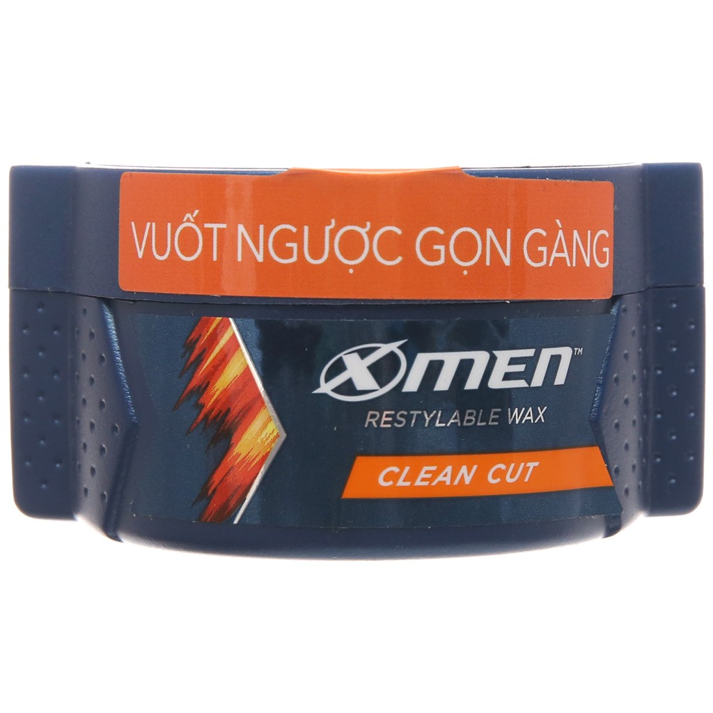 Wax vuốt tóc X-Men Clean Cut vuốt ngược gọn gàng 70g