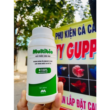 Vi sinh MultiBio | Chế Phẩm Sinh Học Giúp Xử Lý - Làm Trong Nước Nhanh Chóng Cho Bể Cá Cảnh, Thuỷ Sinh
