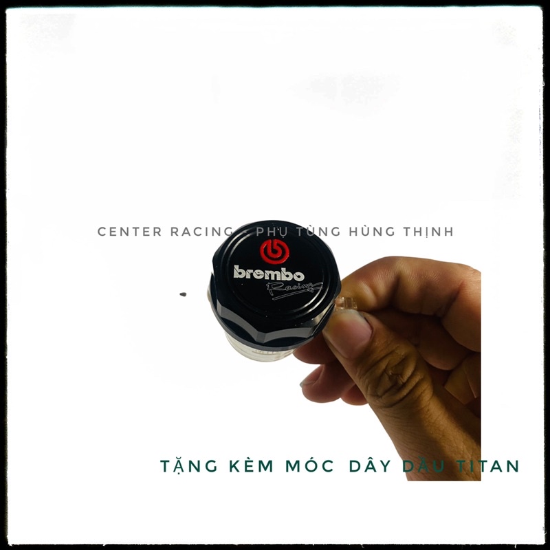 [ tặng pat bình dầu titan ] Bình dầu trong suốt bremboo mẫu 2022 Full CNC chất lượng cao
