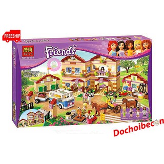 Lắp ráp Friends 10170 - Trang trại mùa hè - 1118 chi tiết
