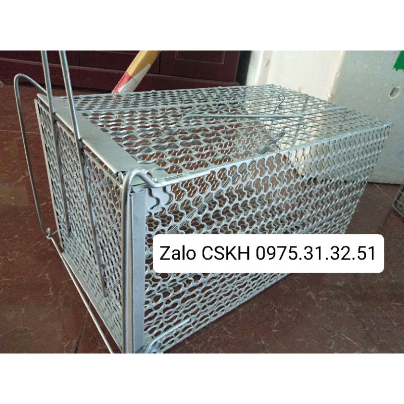 Bẫy lồng mèo hoang hàng thép dày