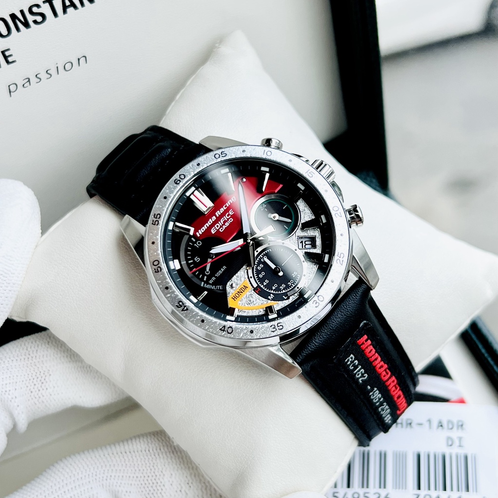 Đồng hồ nam dây da Casio Edifice EQS-930HR-1A Honda Racing