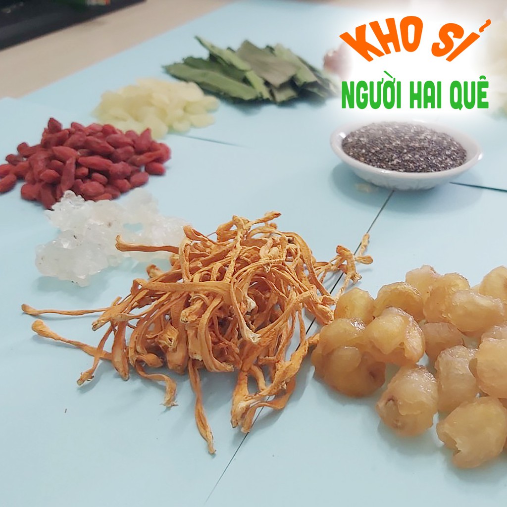 Sỉ chè dưỡng nhan 12 vị KHÔNG ĐƯỜNG mới 💲 HAIQUE FOOD | BigBuy360 - bigbuy360.vn
