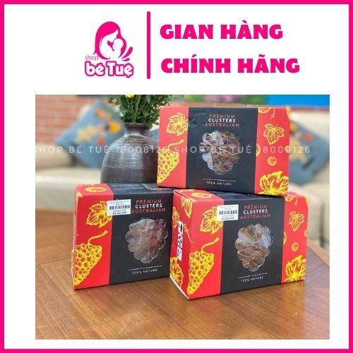 Nho khô nguyên cành nhập khẩu Úc 500g