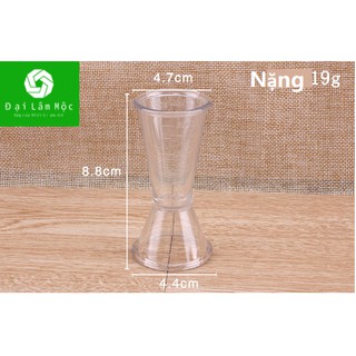 Ca đong 2 đầu 10-20ml và 20-40ml