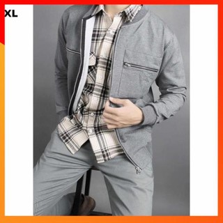 Áo Khoác Nam 🌵FREESHIP – HÀNG CHẤT🌵 2 Túi Có Khóa Kéo, Chất Liệu Nỉ Cotton Cao Cấp, Bao Thoáng Mát - SM