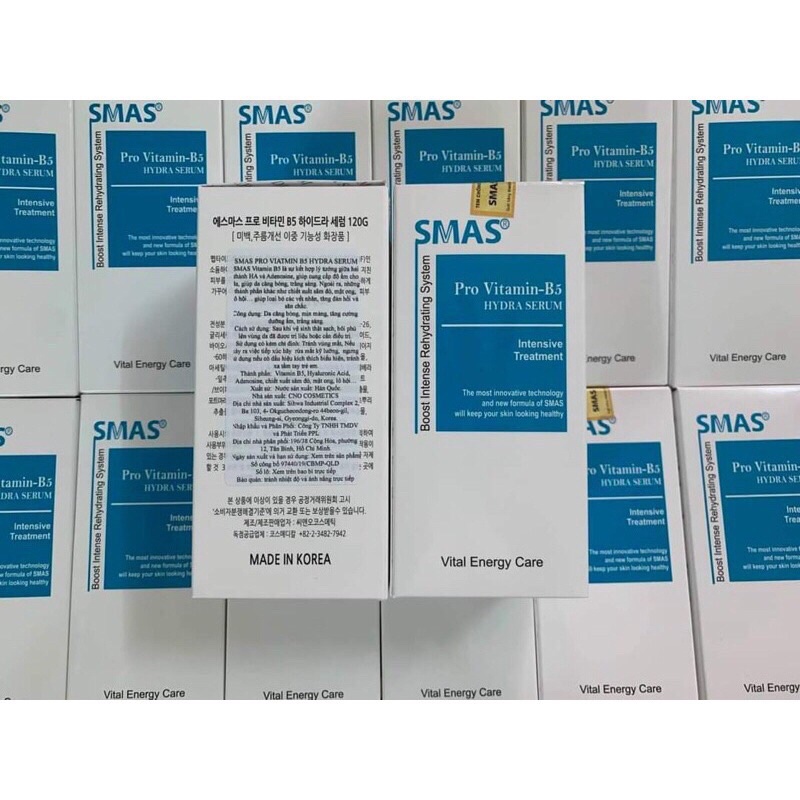 Serum SMAS HA PLUS Siêu cấp ẩm 100 ml
