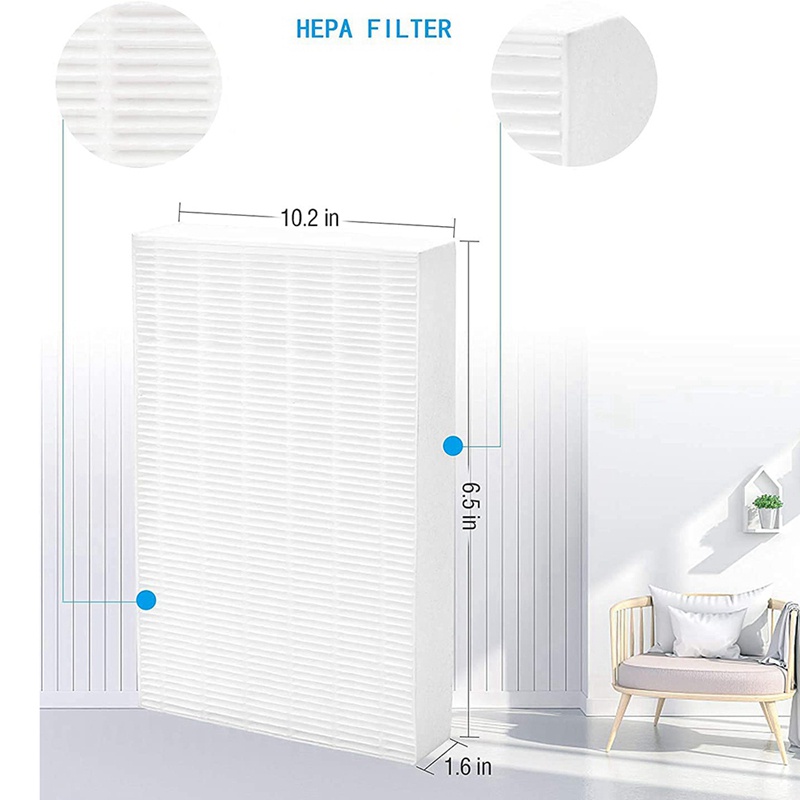 Bộ Lọc HEPA Thay Thế Cho Honeywell HPA300 HPA200 HPA100 HPA090 R (HRF-R3 HRF-R2 HRF-R1)