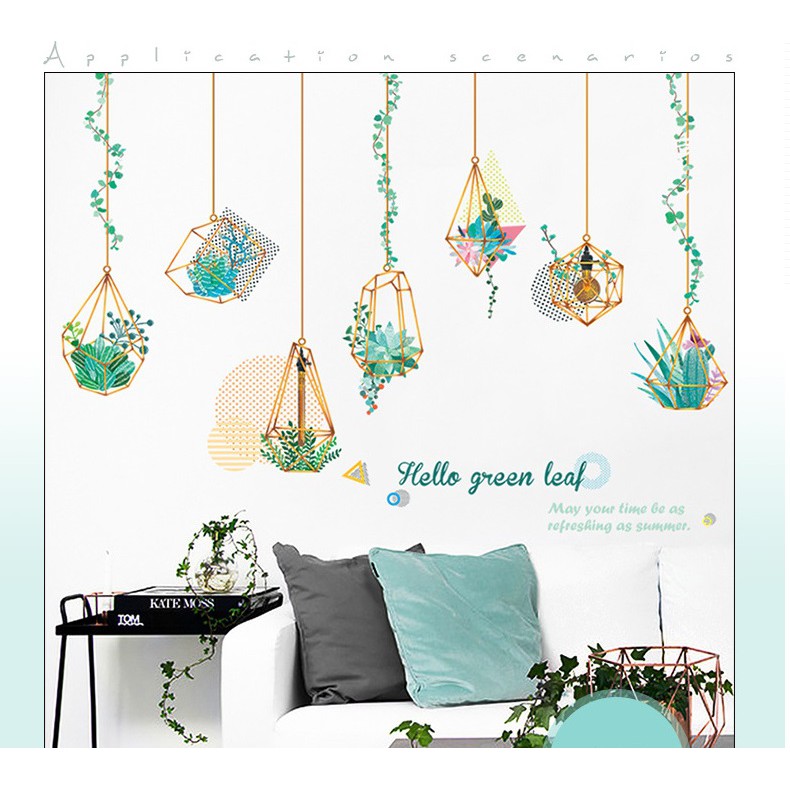 Decal dán tường Đèn treo A11 - Decal dán tường Hàn Quốc