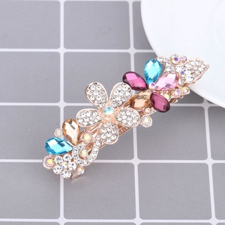 Kẹp Tóc Hình Hoa Đính Đá Lấp Lánh