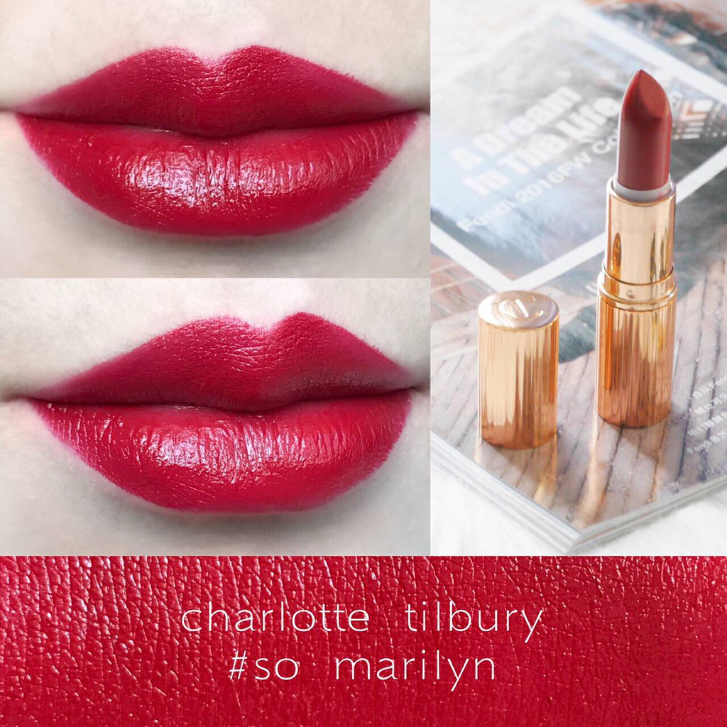 Charlotte Tilbury K.I.S.S.I.N.G So Marilyn - Son Thỏi K.I.S.S.I.N.G 3,5g