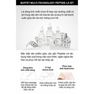 Serum Chống Lão Hóa The Ordinary ''Buffet'' Multi-Tech 30ml