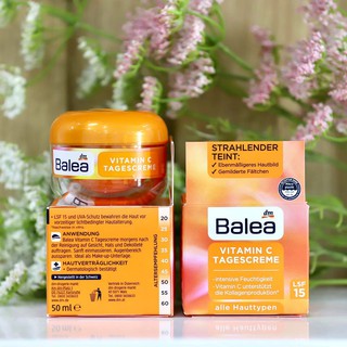 Hàng Đức Kem dưỡng trắng da, giảm nếp nhăn Balea Vitamin C