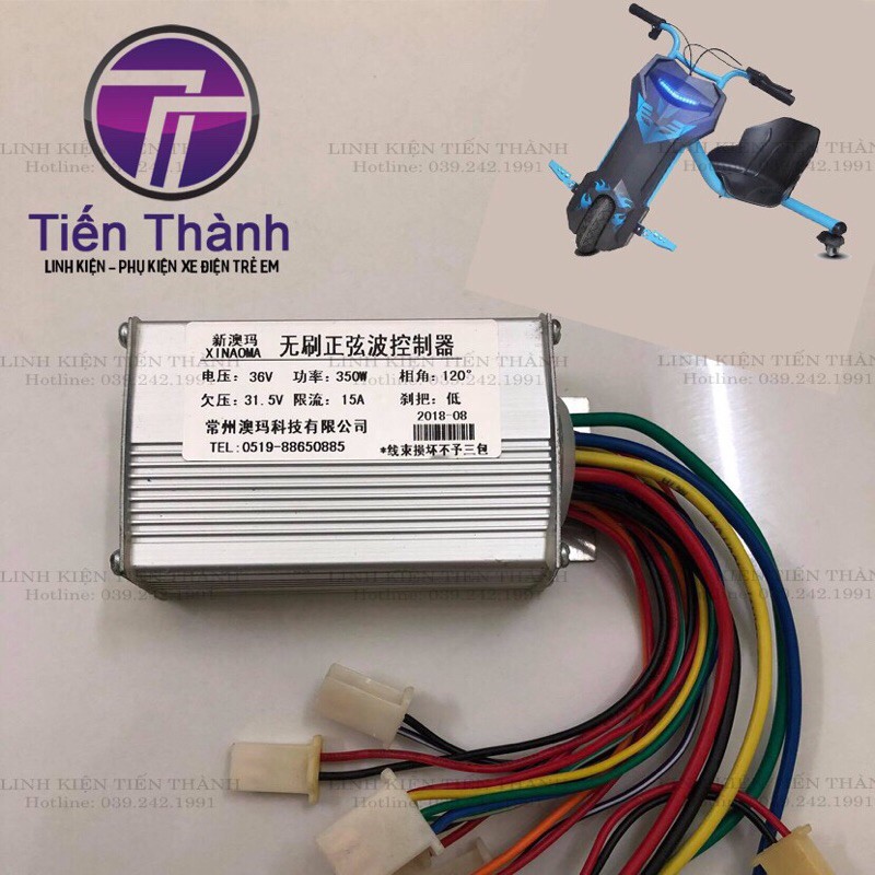 Mạch Điều Tốc Xe Drift 360 Độ 36V350w [ Hàng Theo Xe ]