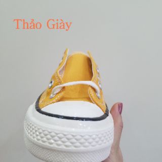 Giày cv vàng thấp