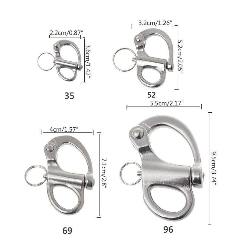 Khóa Cố Định Thuyền Buồm Bằng Thép Không Gỉ Chất Lượng Cao