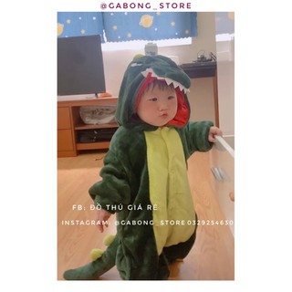 bộ đồ thú khủng long cho bé