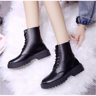 (Đế cao + Sẵn)Boot đen cao cổ đế cao uzzlang siêu xịn🔥🔥🔥